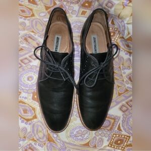 Johnston & Murphy Black Leather Men's Shoes